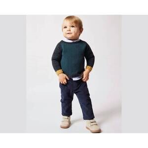 NEW FINA EJERIQUE kid's corduroy pants in navy